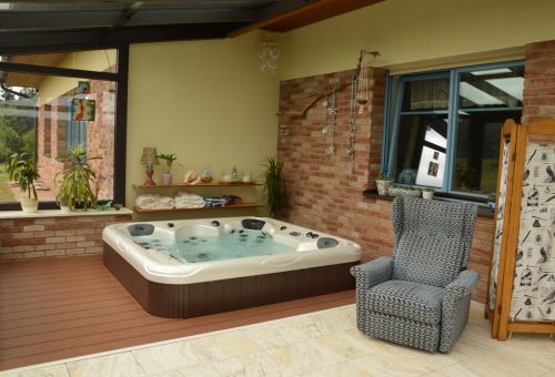 terasa RELAZZO NATURO a vířivka KING SPAS