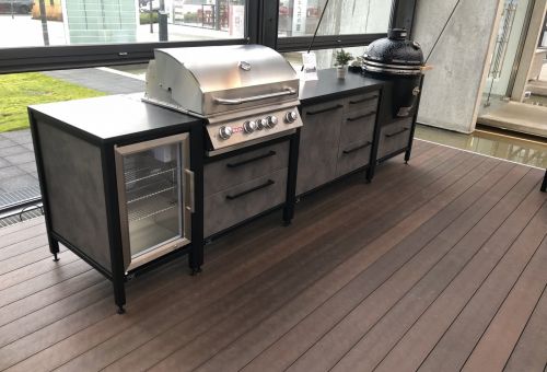 Megawood Delta čokoláda s Burnout kuchyní