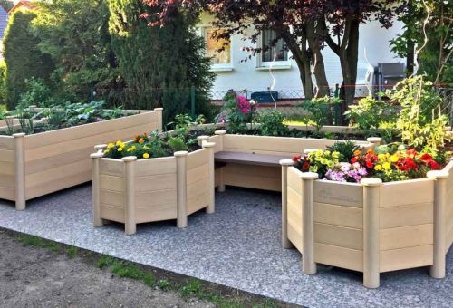 I květináč lze vyrobit do různých tvarů, bez omezení vaší kreativity..