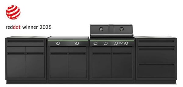 Outdoorchef Outdoor Kitchen Heat X-415/245 sestava s Granitovou deskou