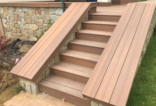 Schody a obklad Dolomit hnědá