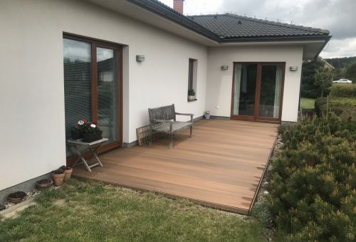 Terasa malá Dolomit hnědá