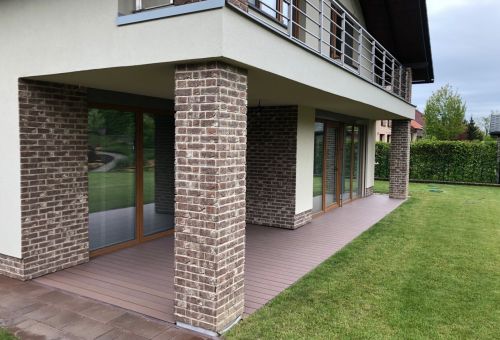 terasa Megawood Premium oříšková