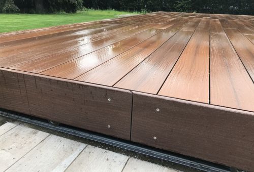 Detail obkladu boku deklu