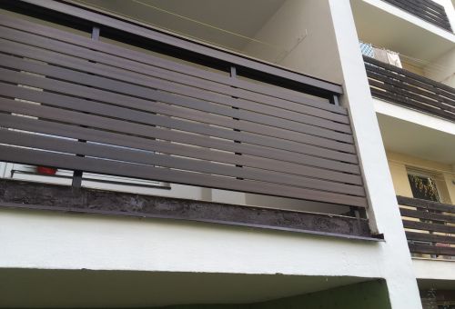 Zábradlí balkonu Rhombus profil Megawood