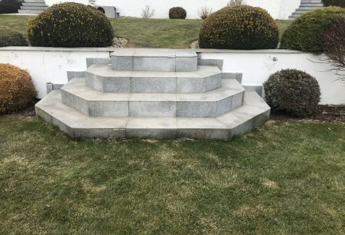 Původní stav schody