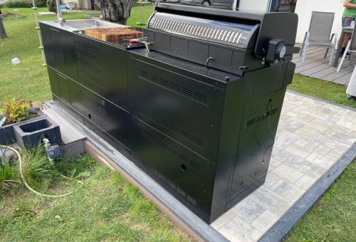 Venkovní kuchyně OUTDOORCHEF ,
zadní pohled