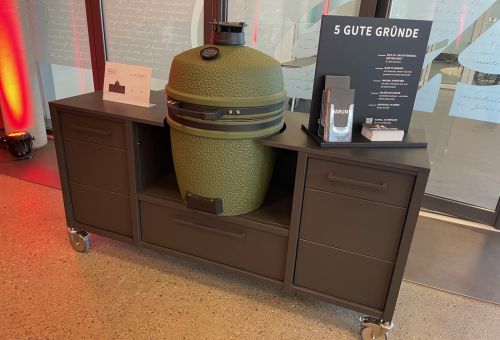 BURN BBG BLOCK s kamado grilem