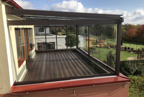 Terasa Classic Varia čokoláda v pergole