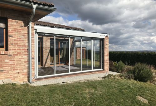 terasa Megawood v pergole